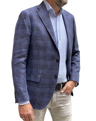 DAKS lightblue overcheck colbert