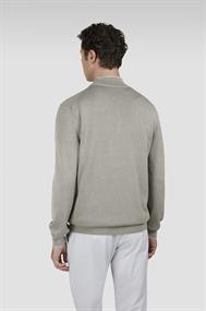 Paul & Shark Katoen zijde pullover met zipper