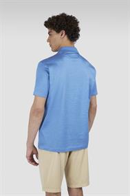 Paul & Shark Silver Polo in Perlé Cotton Jersey