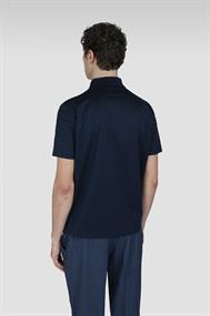 Paul & Shark Silver Polo in Perlé Cotton Jersey