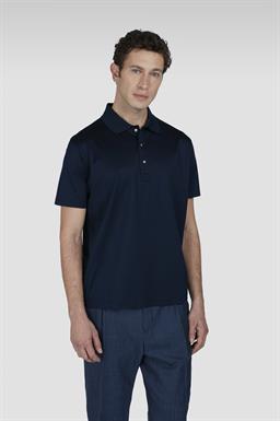 Paul & Shark Silver Polo in Perlé Cotton Jersey