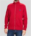 Paul & Shark vest met zip in bordeaux - C0P1029