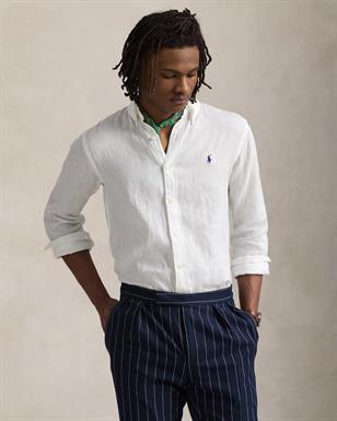 Ralph Lauren Custom fit linnen overhemd
