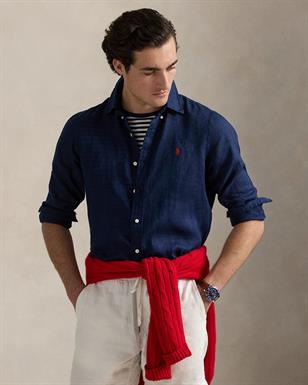 Ralph Lauren Custom fit linnen shirt