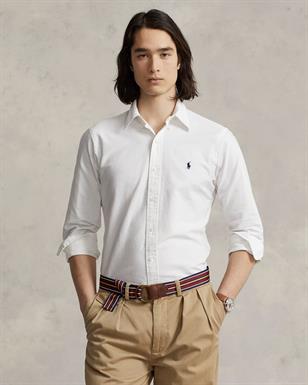 Ralph Lauren Custom fit Oxford overhemd met stretch