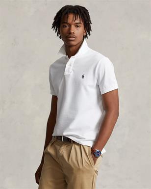 Ralph Lauren Custom slim-fit mesh polo shirt