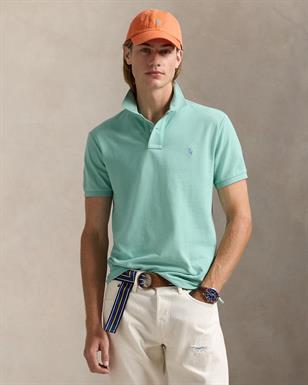 Ralph Lauren Custom slim-fit mesh polo shirt