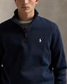 Ralph Lauren Double-knit trui met kwartrits