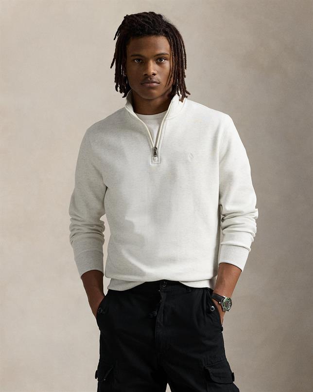 Ralph Lauren Double-knit trui met kwartrits