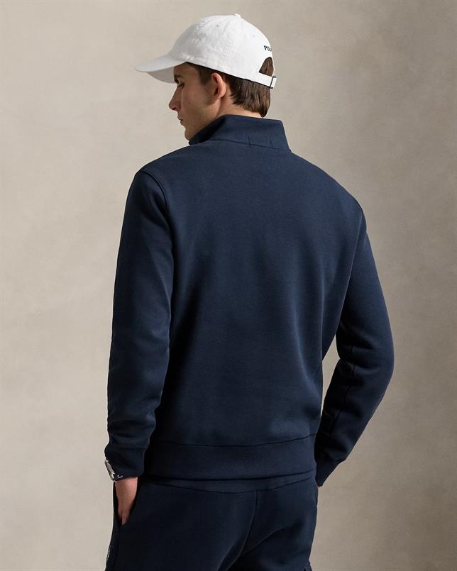 Ralph Lauren Double-knit trui met kwartrits