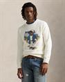 Ralph Lauren Trui met Polo Bear gebreid